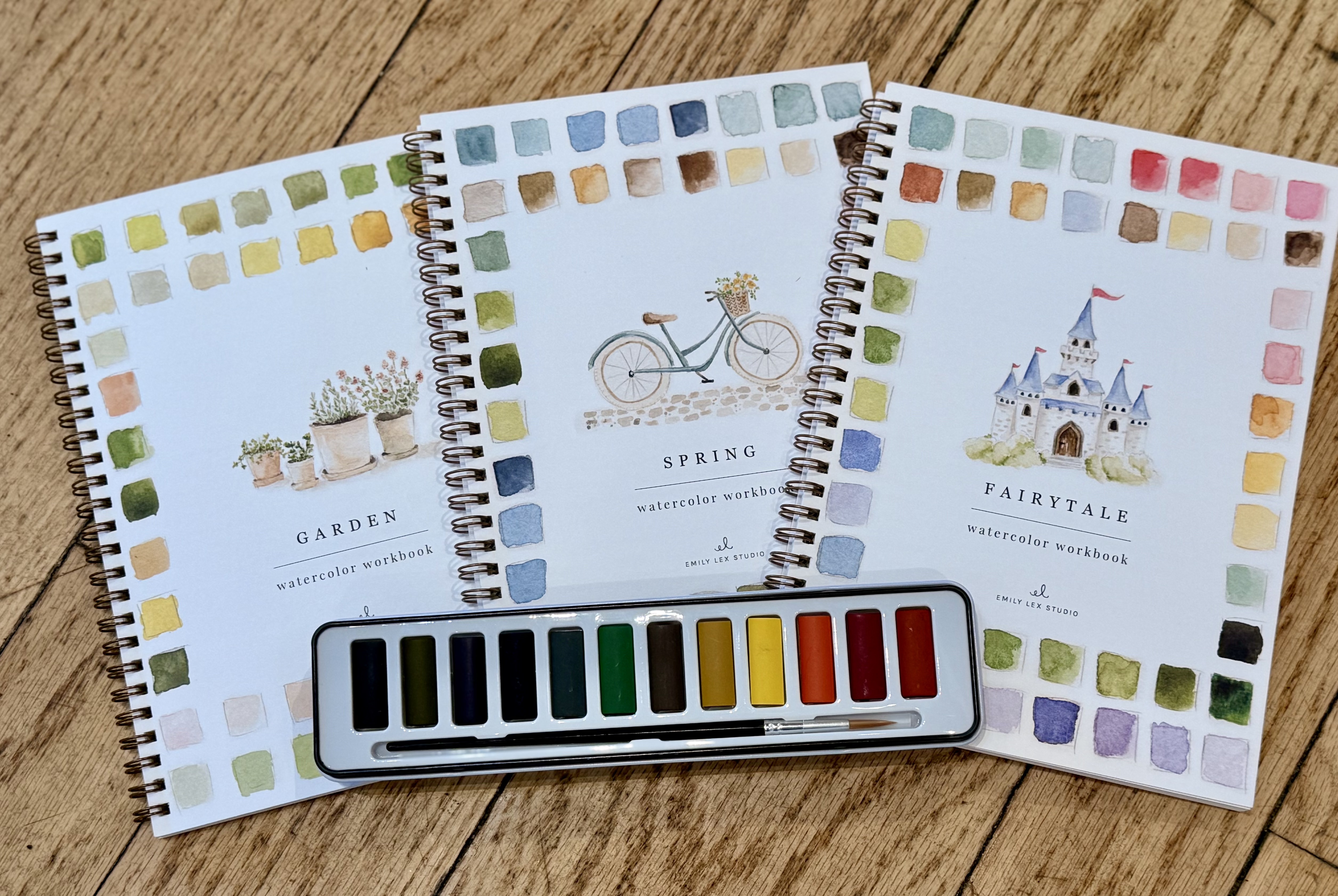 Emily Lex Watercolor Books
